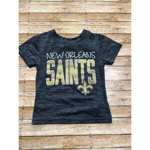 NFL Team Apparel New Orleans Saints Tshirt Girls Size XS (4/5)